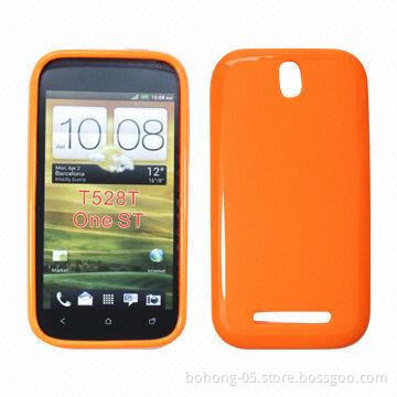 TPU Case for HTC T0528T, Solid Color